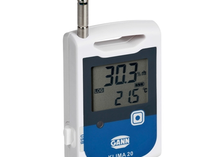 Gann Klima 20 og 30 datalogger
