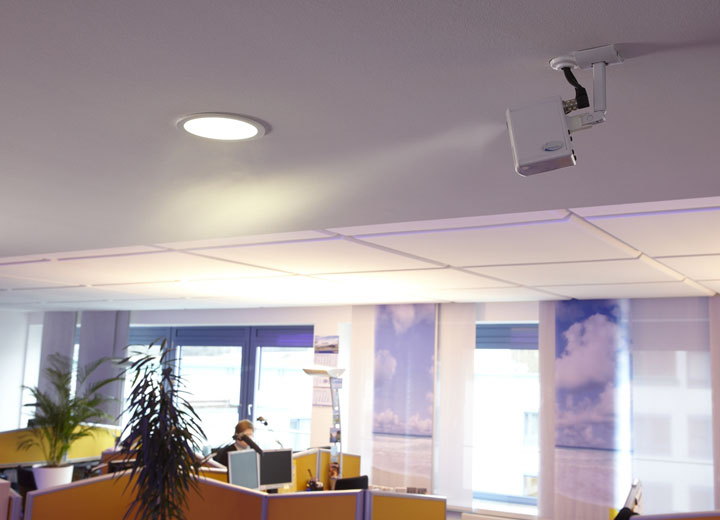 Velegnet til kontorbygninger uden ventilationskanaler