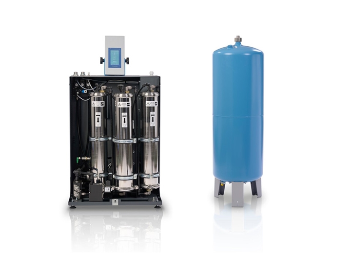 Condair RO-E vandbehandling med ekstern tank
