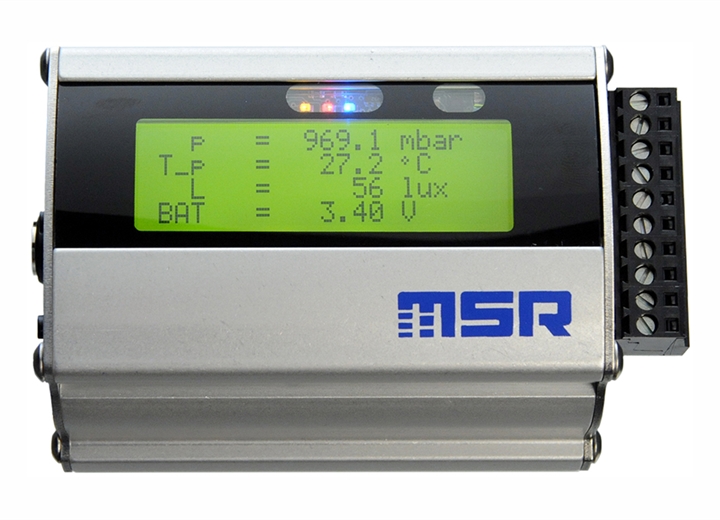 MSR255: Multifunktionsdatalogger med LCD-skærm