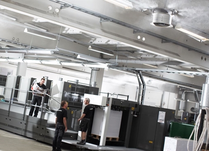 Optimeret produktion i maleafdeling