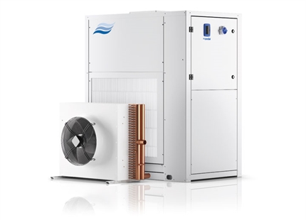 Condair DC-N er en temperaturneutral kondensaffugter
