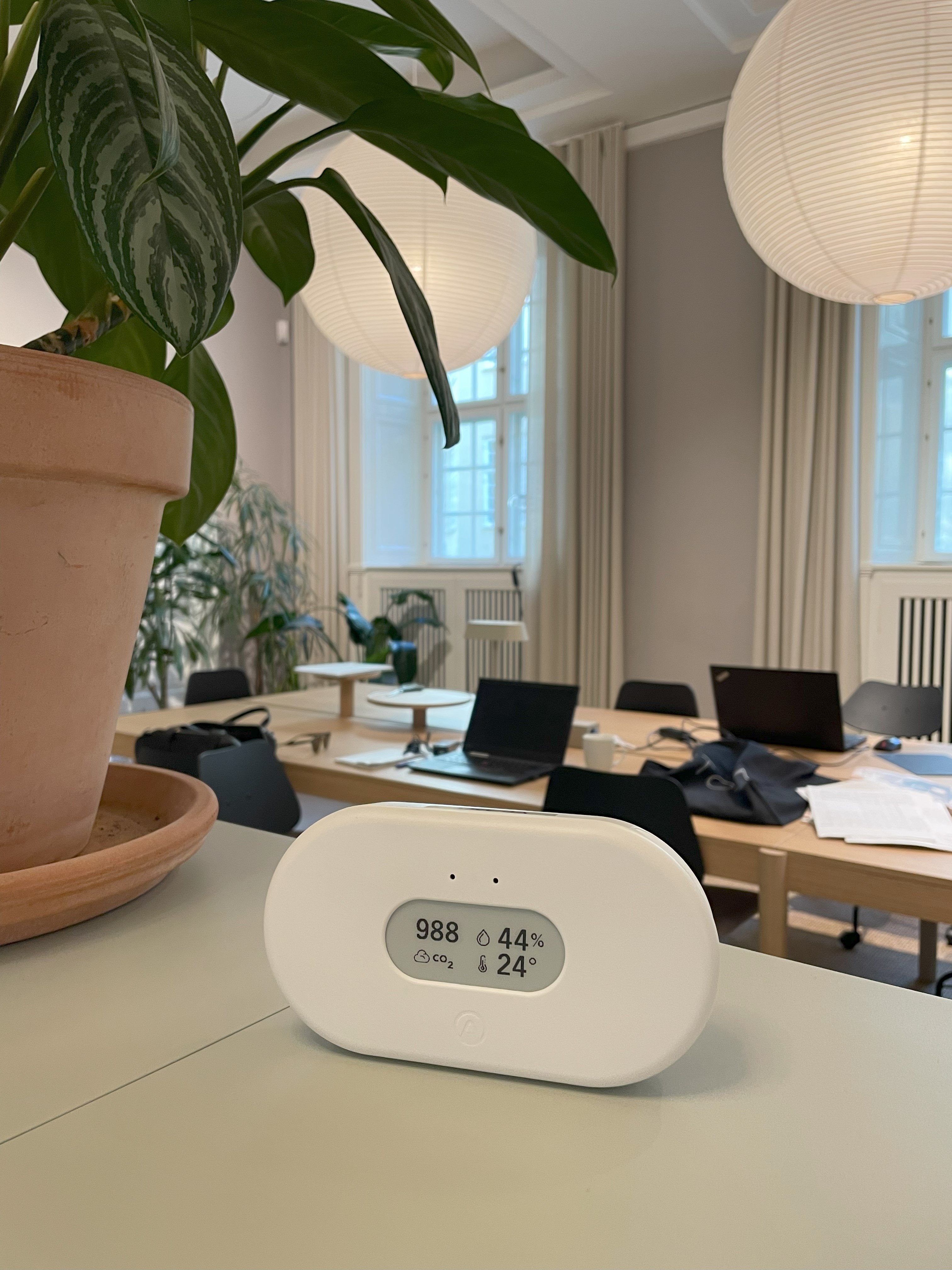 Indeklimamåling på kontor